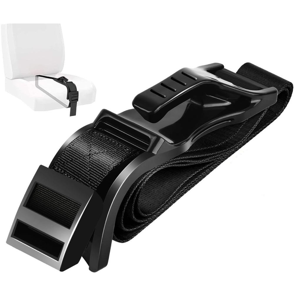 Pregnancy Bump Safety Seat Belt Adjustable To Protect Unborn Child- Black